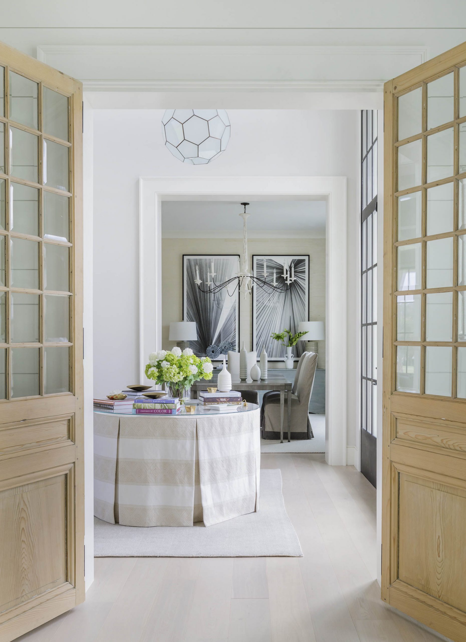 Entry Foyer on Pablo Road Custom Home