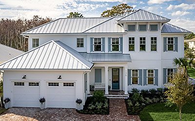 New home exterior