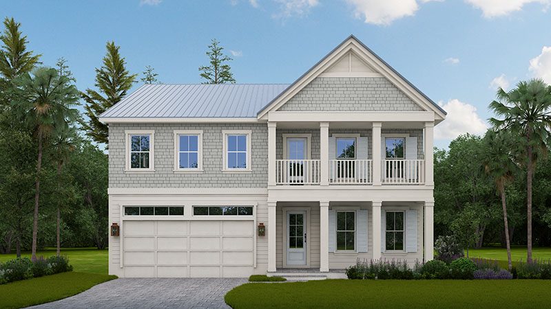 Jefferson Avenue Custom Home Rendering
